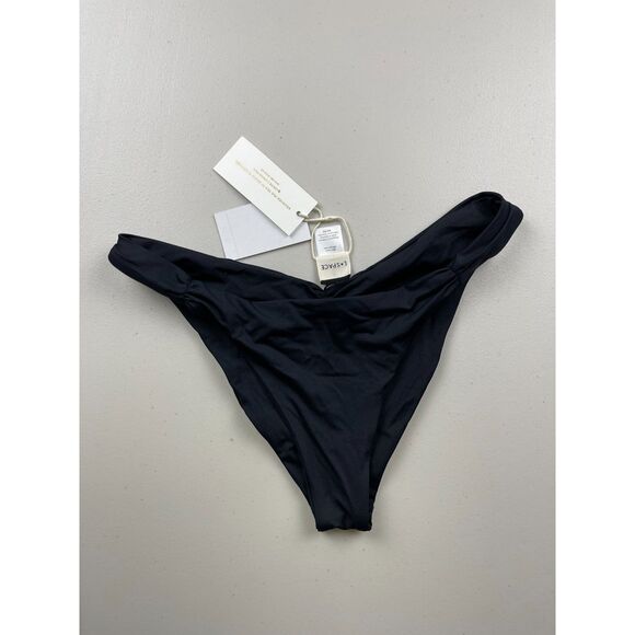 L*Space Black Bikini Bottom Classic Fit Swimwear, size M - Picture 1 of 3